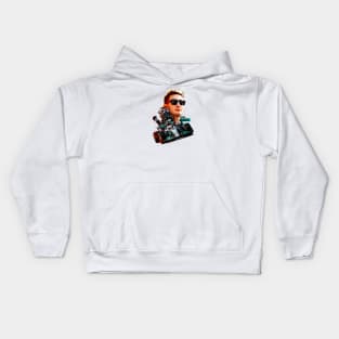 Low Poly George Russell 2022 Kids Hoodie